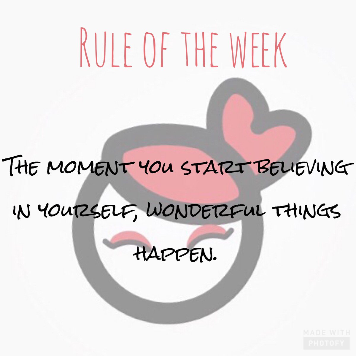 herownrules's tweet photo. #ruleoftheweek #herownrules #motivation #believeinyourself https://t.co/6DiH3qRcag