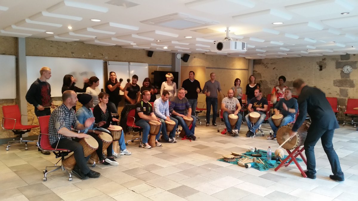 F_Houel's tweet photo. Les 3 CAPA à l'unisson (ou presque !) #seminaireCAPAIDFEst https://t.co/Xe8dUZDH5o