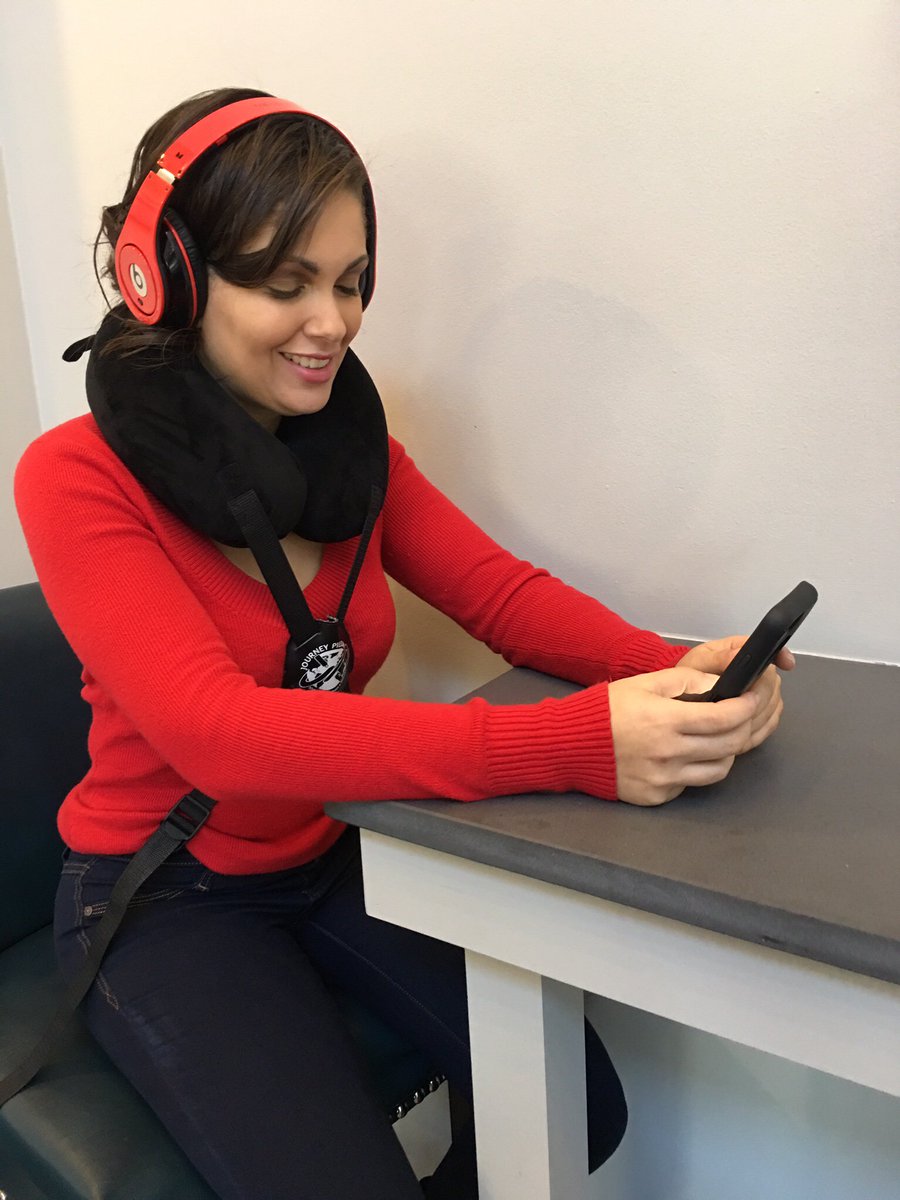 JourneyPillow's tweet photo. Long layover! No problem Journey Pillow has you covered! #journey #journeypillow #travel #travelpillow https://t.co/yDHBbhQJOI