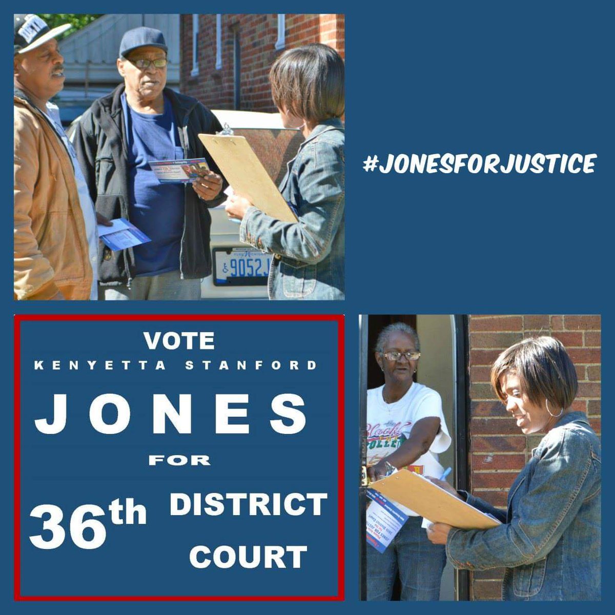 Elect_Kenyetta's tweet photo. #JonesforJustice Countdown to ELECTION DAY NOVEMBER 8th, 27 Days 20 Hours https://t.co/7MwwYo3AW7