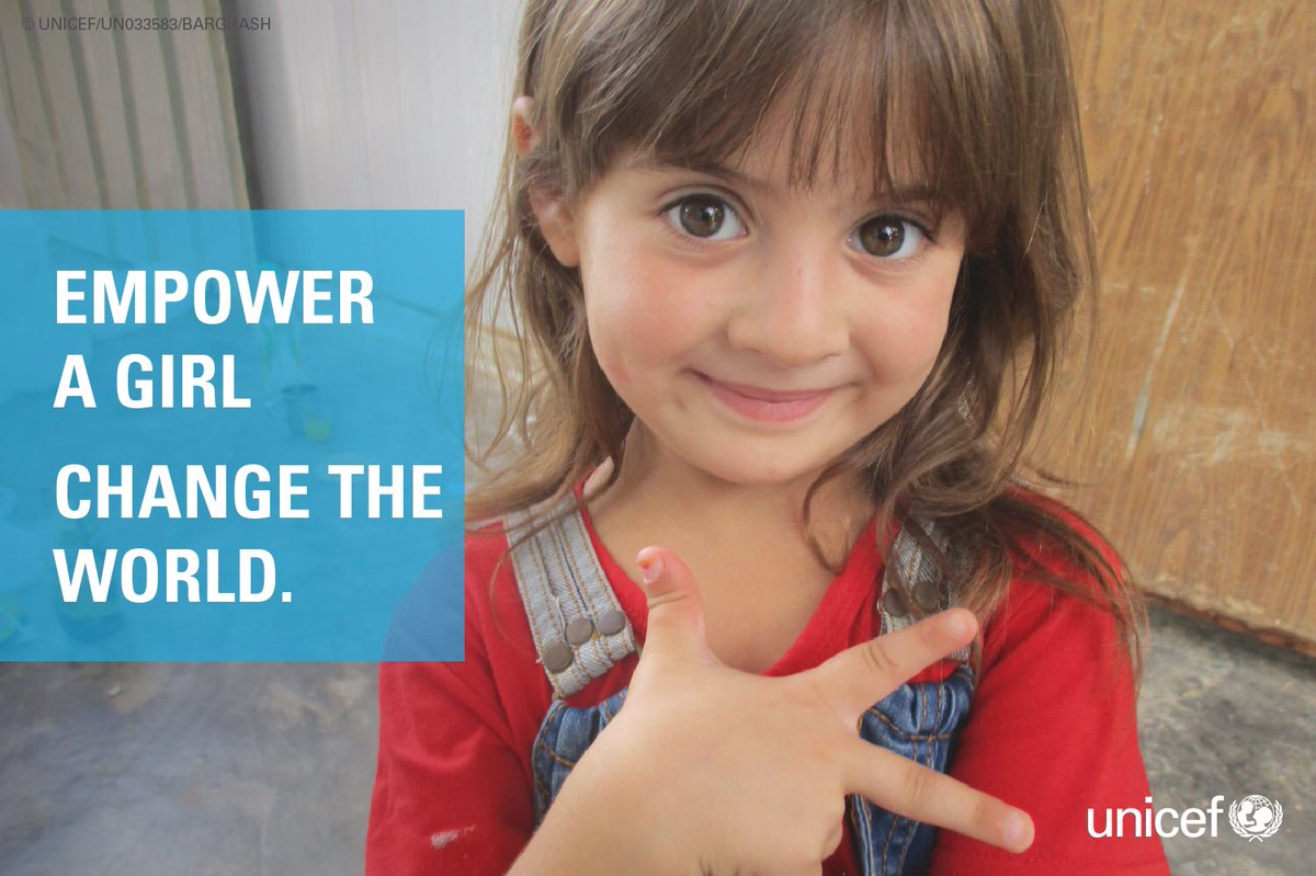 Investing in girls helps them build better lives and creates a more peaceful and prosperous world for ALL. RT if you agree #dayofthegirl