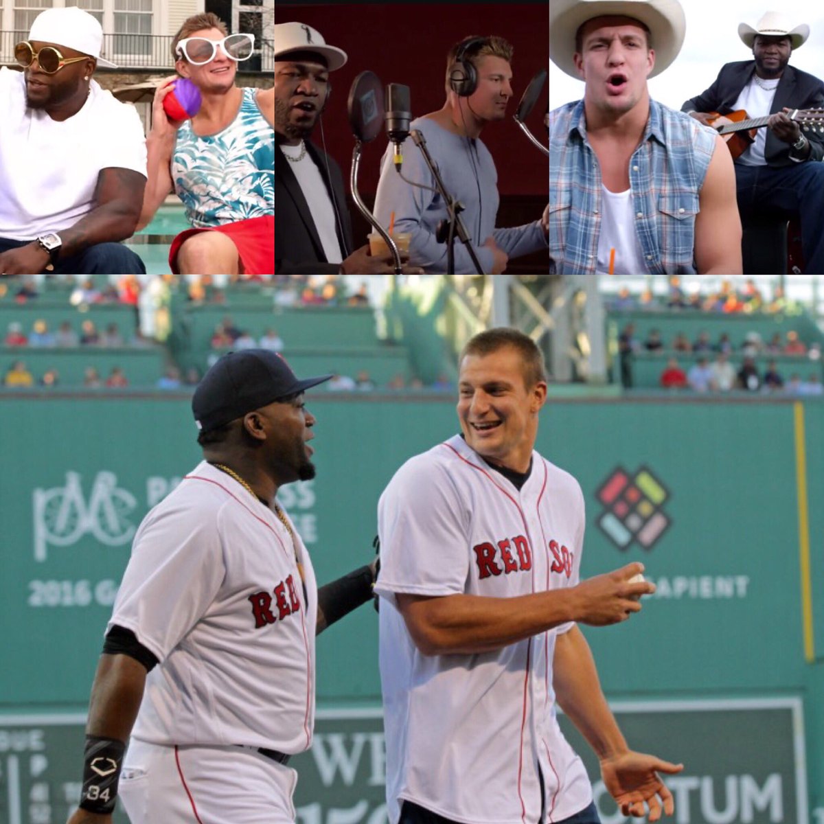 RobGronkowski's tweet image. Congrats to Big Papi on an unbelievable career that he has had! You deserve it all my friend! Enjoy retirement. #legend #BigPapi ⚾️⚾️⚾️