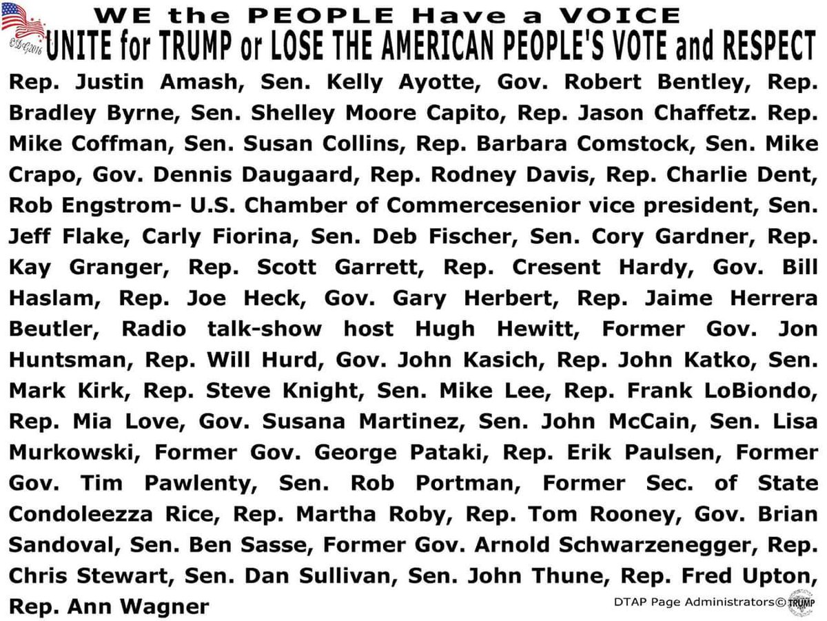 livingfree54's tweet photo. Don’t vote for these RINOs!
@JeffFlake @SenJohnMcCain @SpeakerRyan
#CoalitionForTrump #teamtrump2016
https://t.co/q0FEhPJLQH