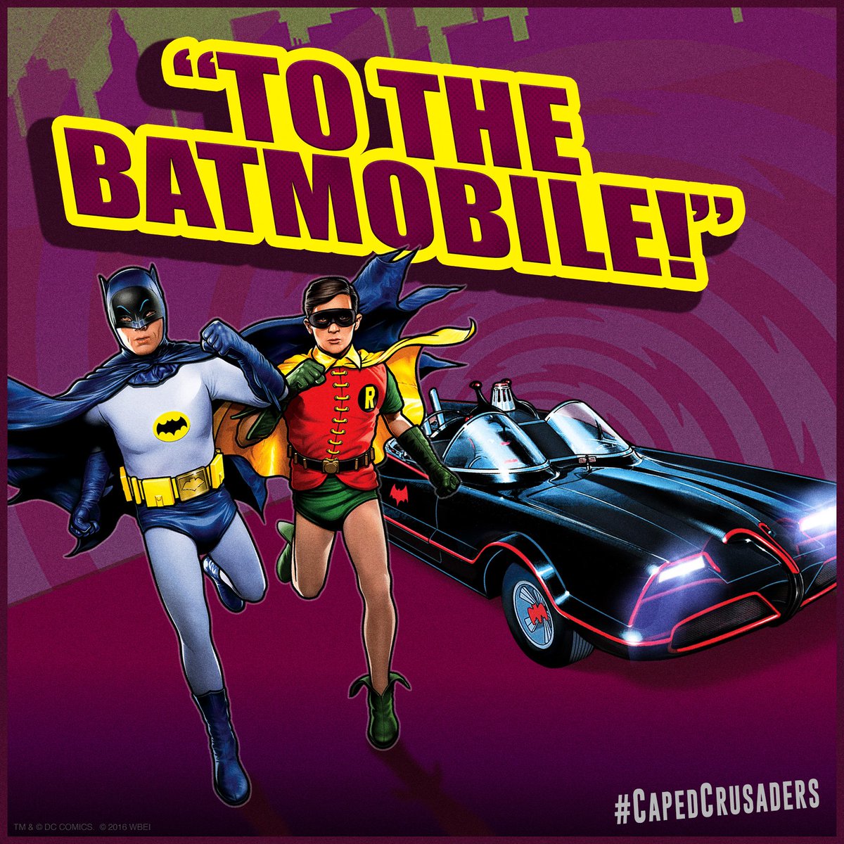 WBHomeEnt's tweet photo. POW! WHOMP! BAM! The wait is over! 

Own #Batman: Return of the #CapedCrusaders on Digital HD today! https://t.co/ah4dQ28bTj https://t.co/bqve9GKHTj