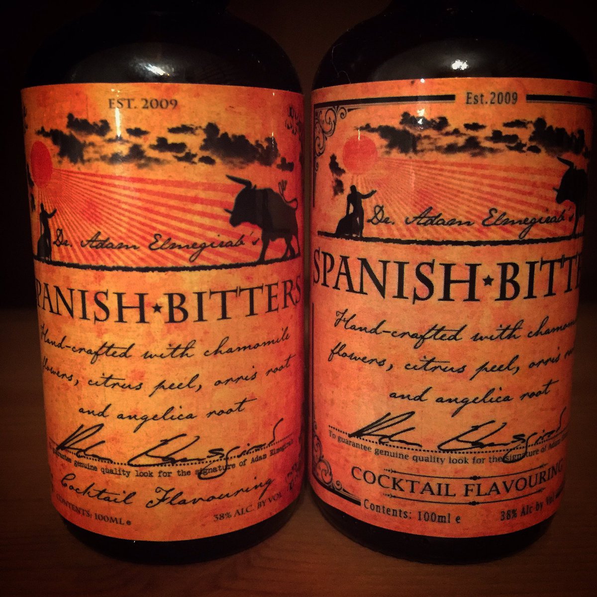 housebotanicals's tweet photo. (4-6) New #SpanishBitters label https://t.co/V5gwZMgcry