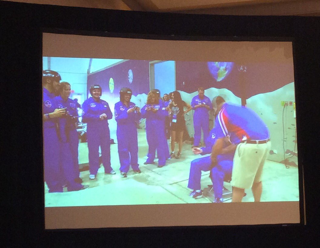 JackieAFlowers's tweet photo. Closing Speaker @jbrownaps sharing about @SpaceCampEdu #SSAFallConference @AASAHQ https://t.co/XPIi8XbpuW