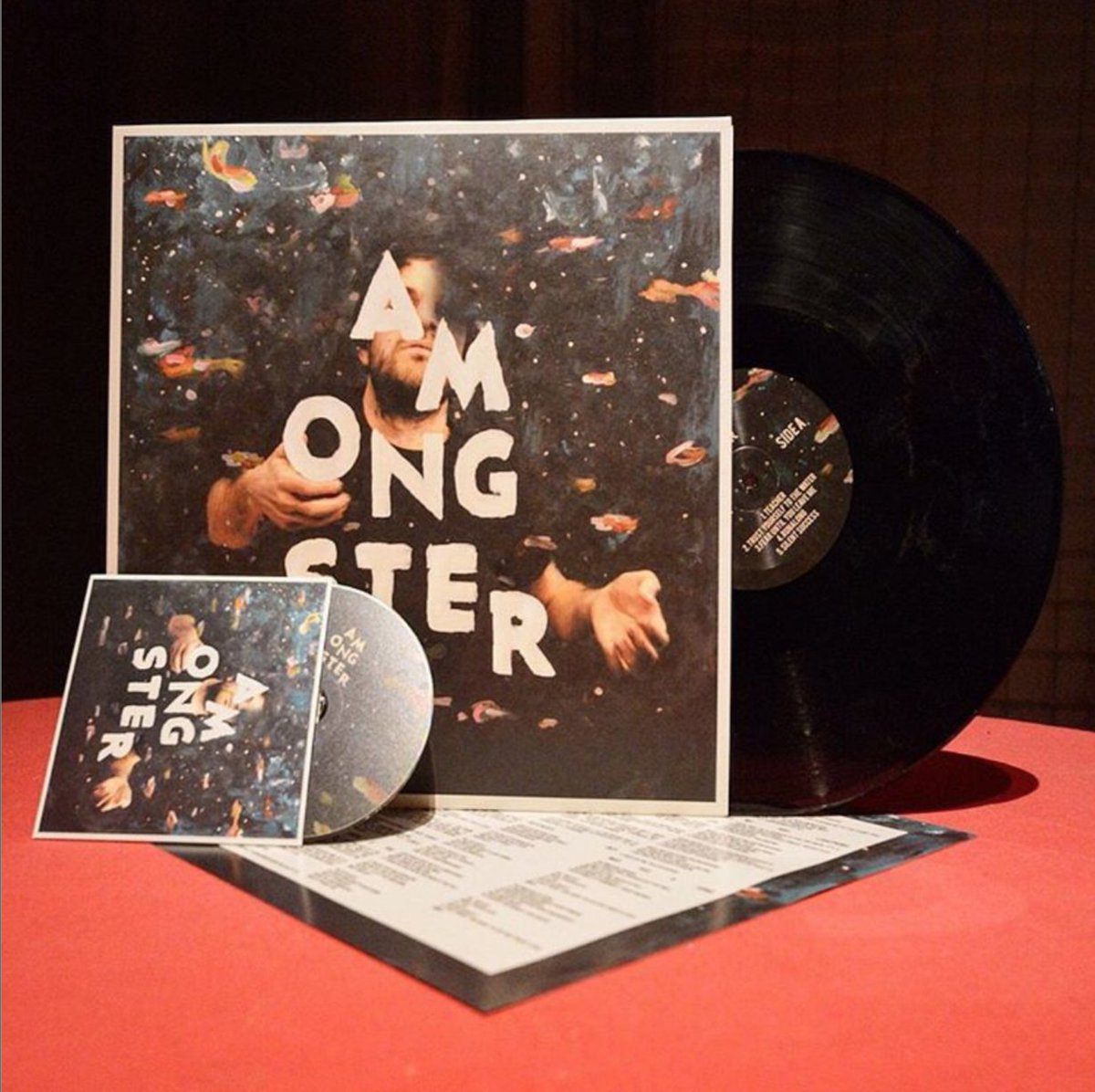 Amongstermusic's tweet photo. OUR BABY ❤️ Looking forward to its release show at @abconcerts Thursday night. See you there #TYTTW https://t.co/dRyAcdRYlO https://t.co/b9LmkC22nr