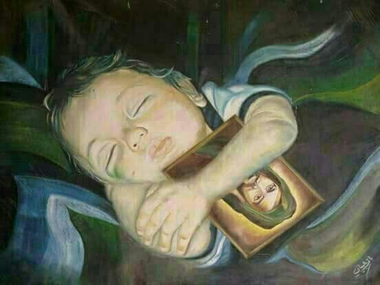 مصيبتهم مصيبه اتصدع الجبال 
ومن كبل المشيب تشيب الاطفال 
شفت ميت يجرونه بالحبال 
يصاحب لاتظن صارت مثلها