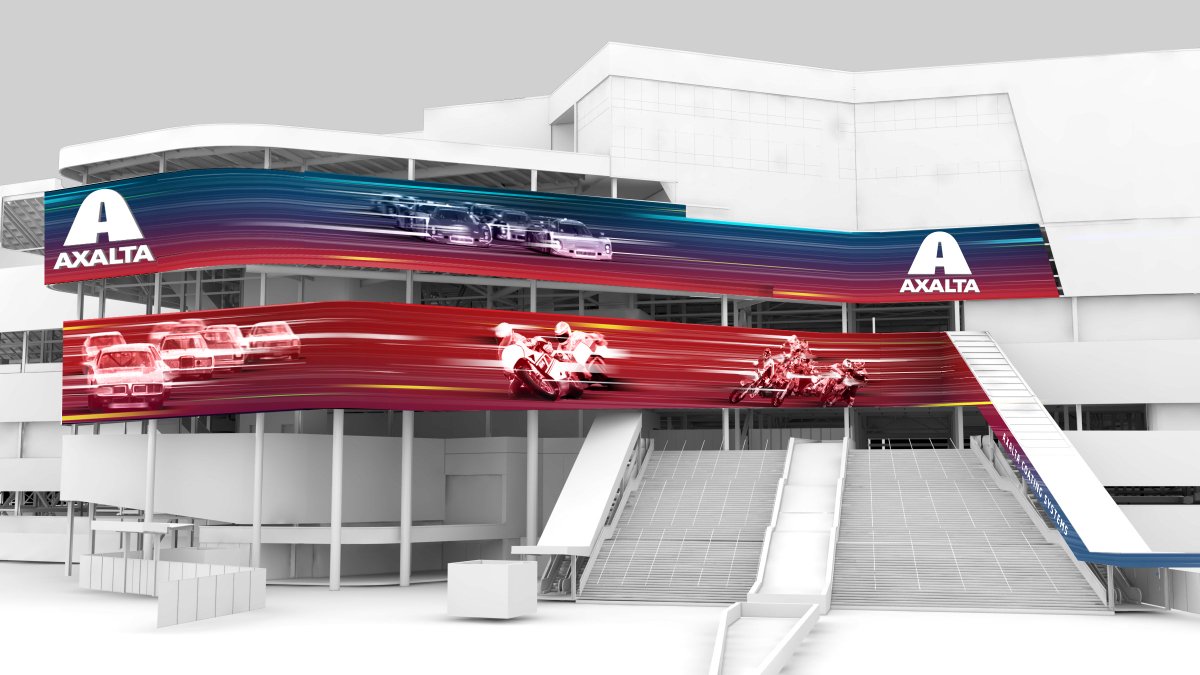 DAYTONA's tweet photo. .@Axalta is ready to show fans "The Color of Speed" at @DISupdates! https://t.co/VPeSDbXPZq