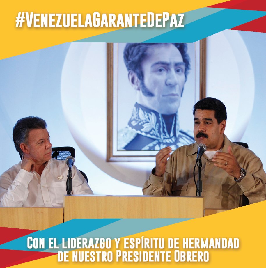 mindeporte_ve's tweet photo. ELN y el Gobierno de Colombia comenzarán diálogos de paz el 27 de octubre en Quito #VenezuelaGaranteDePaz https://t.co/D8fD1Ydcrm