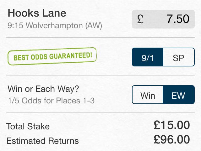 threetipsaday's tweet image. After making profit of £177.50 today!!!!! There's just one tip for tonight's racing!💰💰💰💰💰