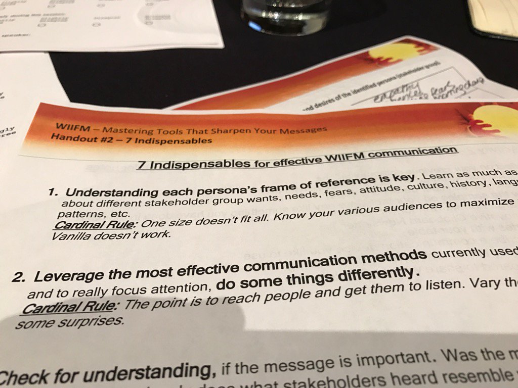 whitneyferguson's tweet photo. #cardinalrules #7indispensables @DrKeelyK #changeconnect4 https://t.co/pli5R4ik4l