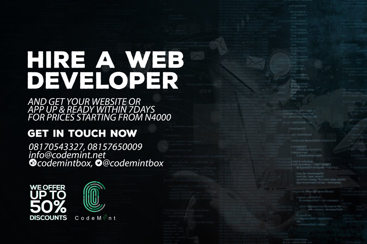 codemintbox's tweet image. #hireawebdeveloper #finalyear #computerscience #projectcodes #sourcecodes #php #mysql #dotnet #java #download #css #ajax #javascript #PDO