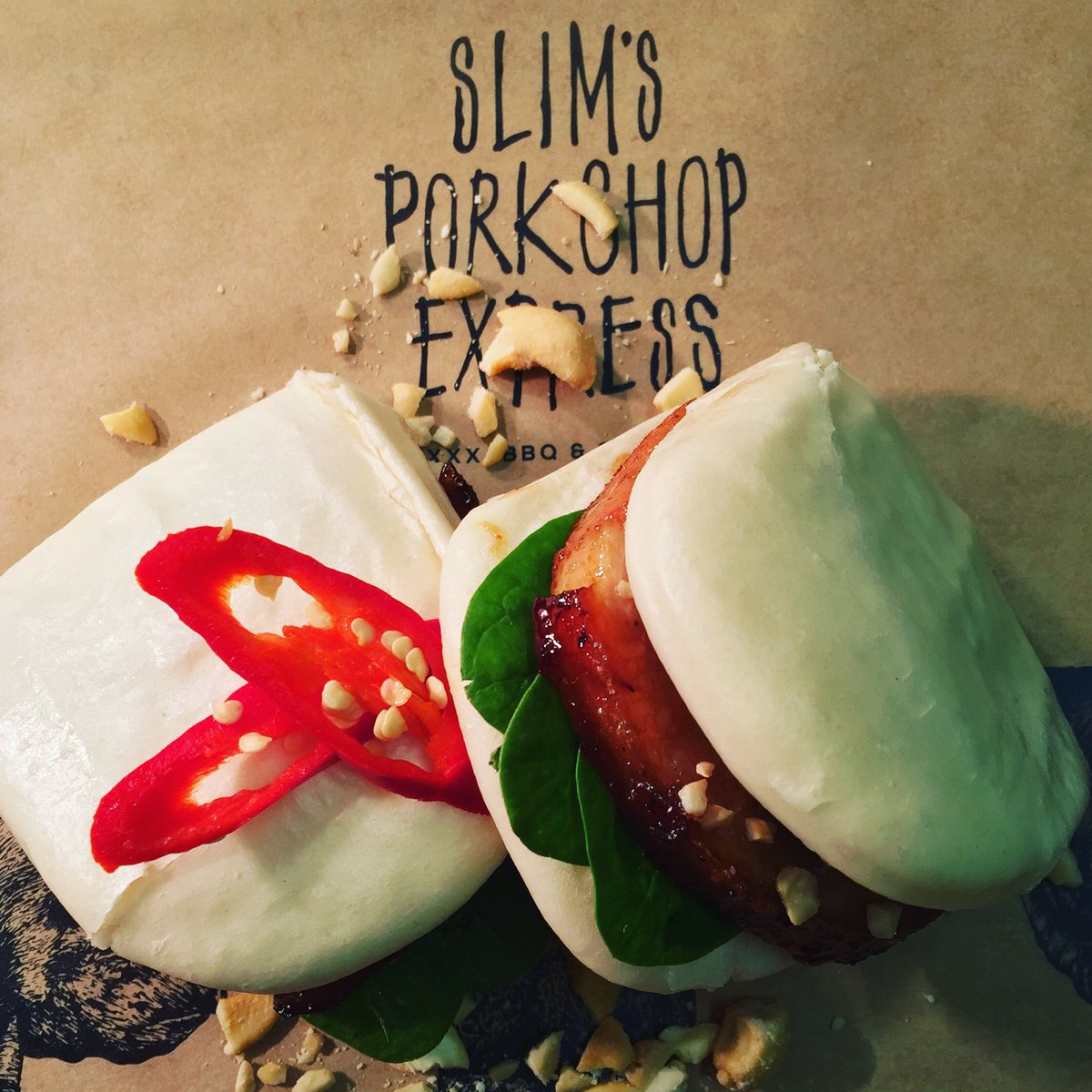 SlimsPorkChopEx's tweet image. Today's special CHAR SUI BELLY PORK BAO 🐷 #special #tuesday #dimsumday #dimsum #chinese #liverpool #restaurant #pork #charsui #bao