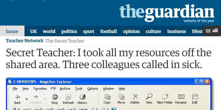 Not a Secret Teacher (@sekretteecher) on Twitter photo 