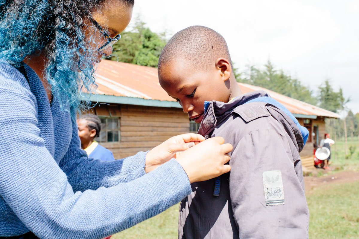 nextlevelwoman's tweet photo. A name tag, was worn as a badge of honor in Kenya last year. Help #ProjectsOfHope give small victories to those in need. donate in our bio. https://t.co/3jkXjRqSWf