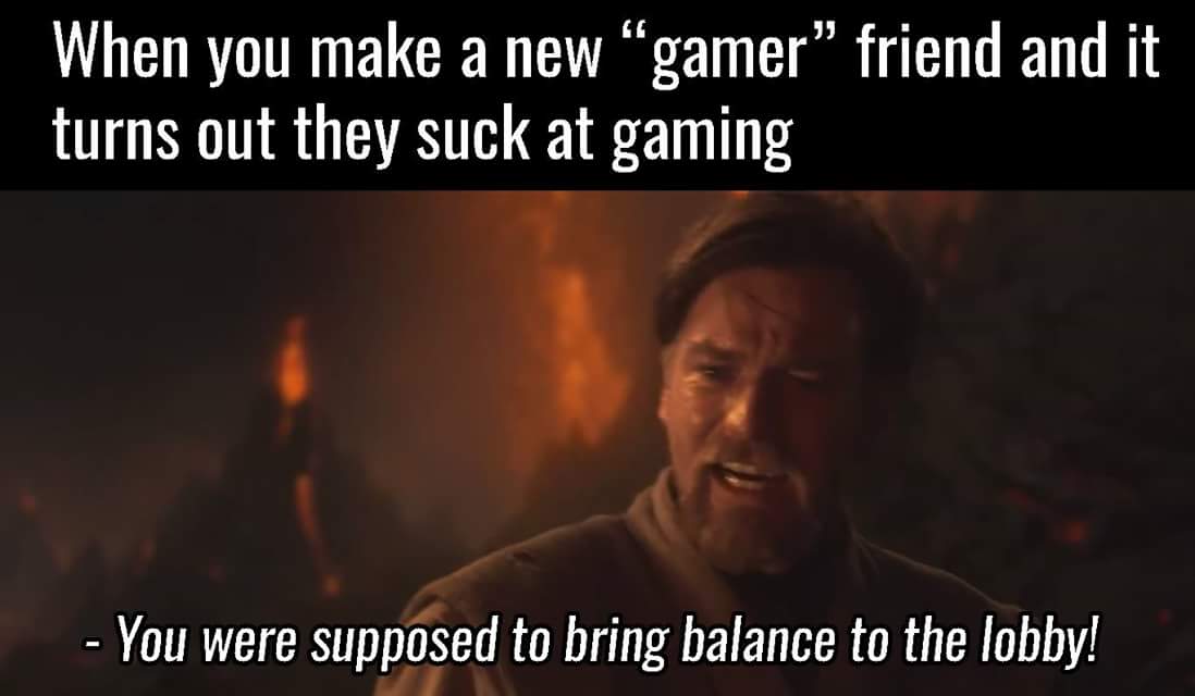 marsh_gaming's tweet photo. Best thing I've seen on the Internet today 😏 #gaming #friends #onlinegaming #starwars #marshgaming https://t.co/NNsaMnfUIC