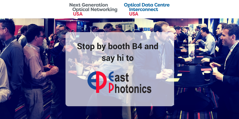 NGONSeries's tweet photo. We're pleased to have @EastPhotonics exhibiting at our event! Visit their booth (B4) in the networking area. #NGONUS #OpticalDCI #photonics https://t.co/hTn204lnTu