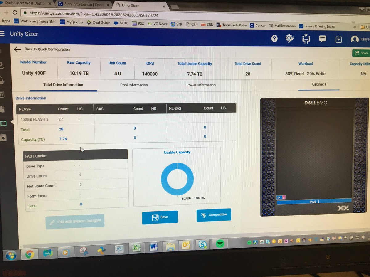 Klabella18's tweet photo. Scoping out Unity All Flash solutions for customers today! #YOAF #DELLEMCISO ⚡️⚡️⚡️ https://t.co/QvylSQGnFh