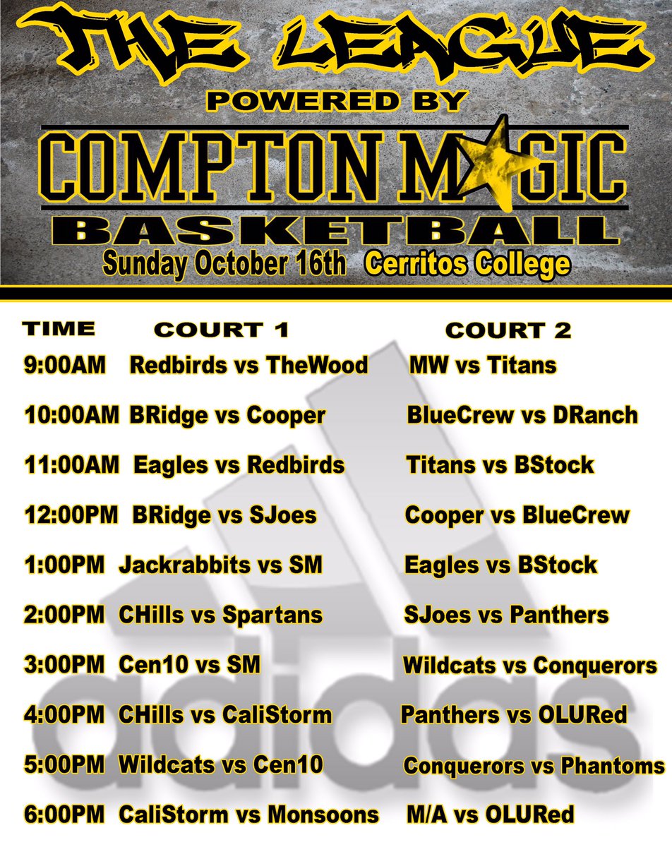 BattleZone24's tweet photo. "The LEAGUE" by @Compton_Magic Sunday October 16th at Cerritos College
@Devin_Ugland @FullTimeHoops1 @CBNHoops @LosAngelesElite @nicolmobley https://t.co/10vRIQ0pbL