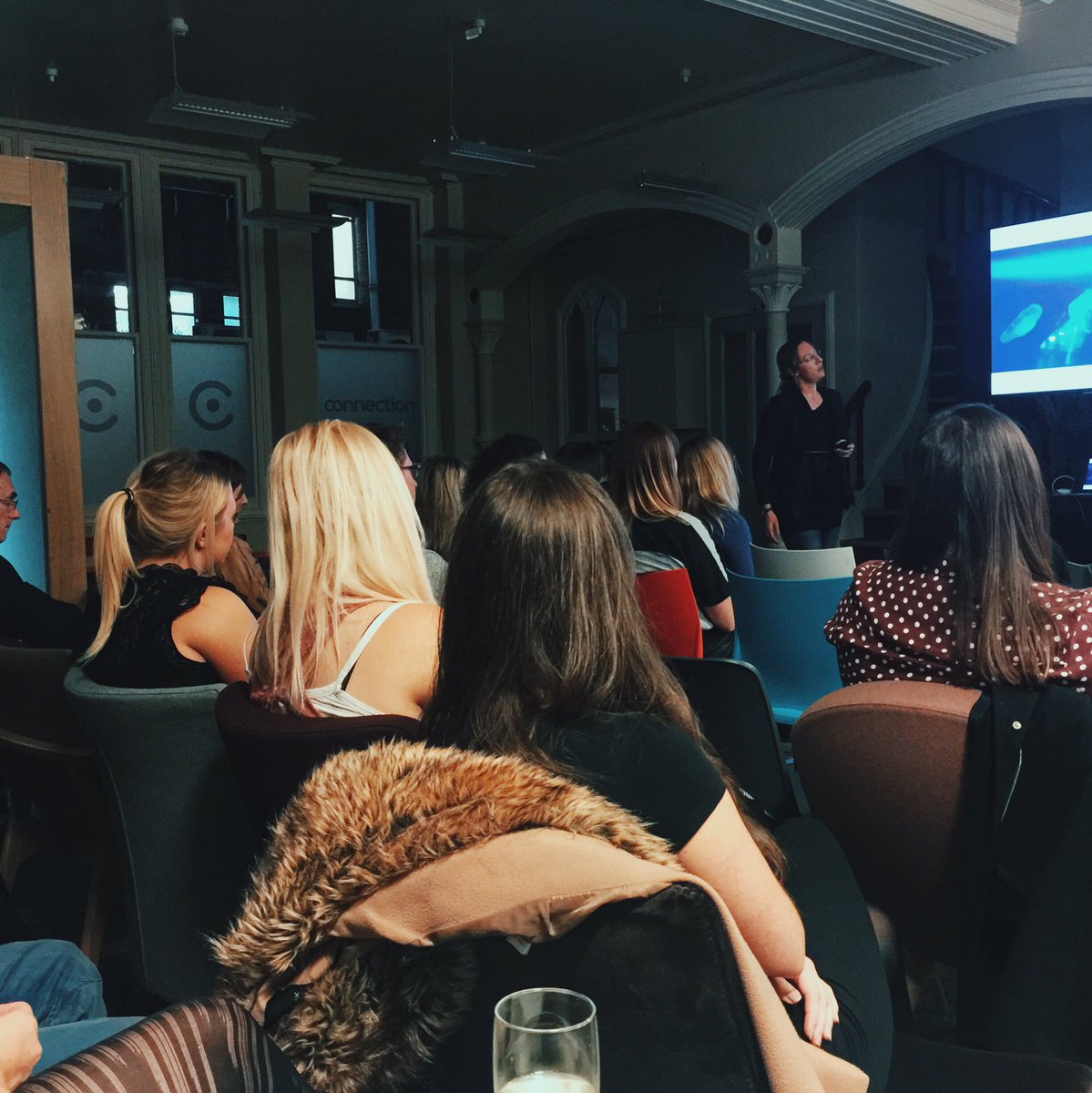 Fascinating seminar by <a href="/MelissaSterry/">MELISSA STERRY</a> thank you for visiting us <a href="/InterfaceInc/">Interface</a> #Manchester #Biomimicry