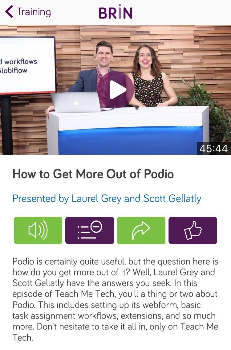 buildlivegive's tweet photo. How to get MORE out of with #Podio - listen to Scott Gellatly on BRiN, the worlds first AI Business Advisor https://t.co/8a8rBNECtJ https://t.co/LBSNHLcjMu