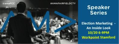 klempit's tweet photo. .@AMAFCC @MENGonline #electionmarketing tips from the panel of experts 10/20 at Workpoint 6-9PM Stamford CT https://t.co/6N9T8XPDmN https://t.co/3XY52Y2NXC