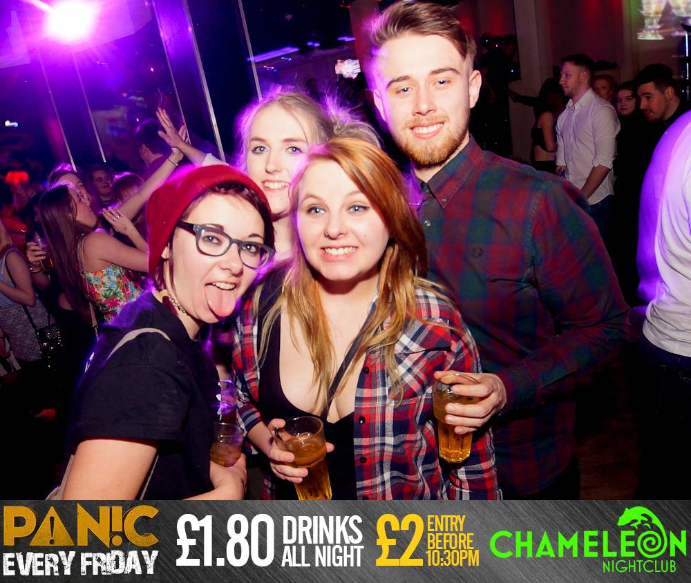 panicsouthend's tweet photo. You're not really thinking about staying in on Friday are you? £1.80 drinks all night at PANIC! #Southend #The1975 https://t.co/jZbsdDNzwQ