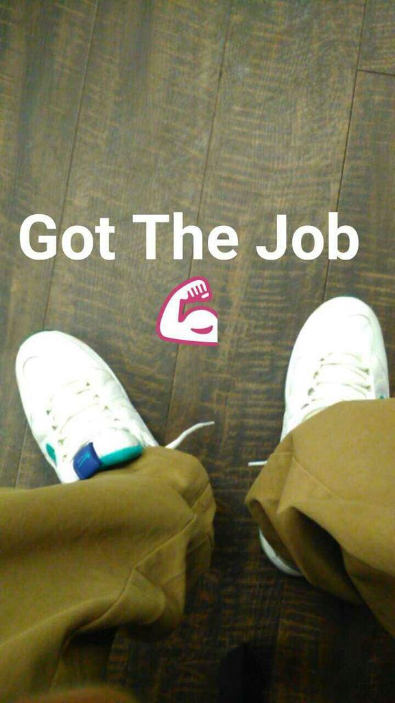 KrysDaHustla's tweet photo. Before and after my interview. Got dat bitch like i knew i would! https://t.co/zeASzlj7rn