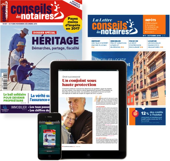 bnichou's tweet photo. Nouvelle formule Conseils des notaires: un trimestriel+une lettre mensuelle+un accès illimité à l'appli https://t.co/DEq5R6c3EH