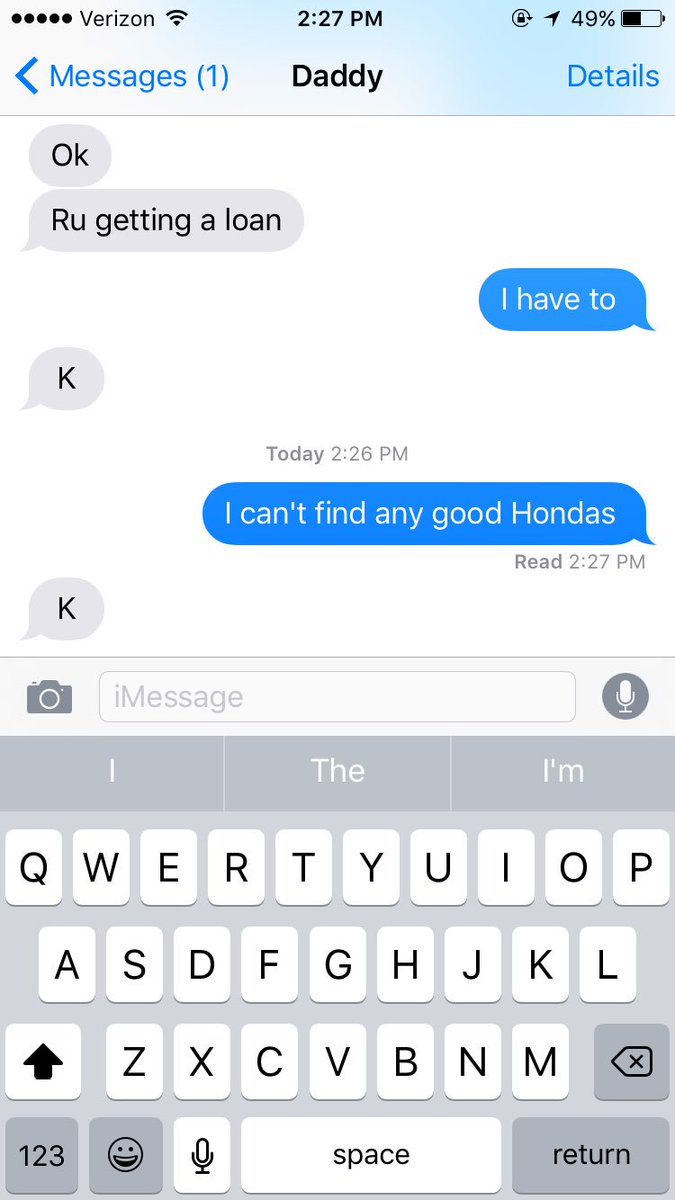 DevonDayMoretti's tweet photo. When your dad gives you really good advice.... 🤔 https://t.co/U9LyhmPWNX