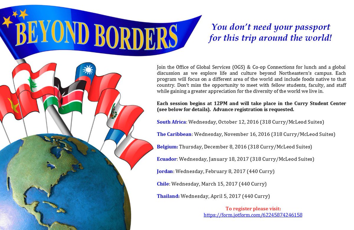 Coop_Connection's tweet photo. Register here: https://t.co/slpInbut8c for our Beyond Borders South Africa Luncheon TOMORROW 10/12 at 12PM! #Northeastern https://t.co/0xY2xmodNb