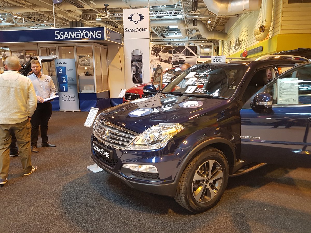 Ssangyong OC (@ssangyong_oc) on Twitter photo Great display of #SsangYong <a href="/NECCaravanShow/">MHome & Caravan Show</a> today, good to meet <a href="/ashbankgarage/">Ash Bank KGM (SsangYong)</a> too. Great display of #SsangYong <a href="/NECCaravanShow/">MHome & Caravan Show</a> today, good to meet <a href="/ashbankgarage/">Ash Bank KGM (SsangYong)</a> too.