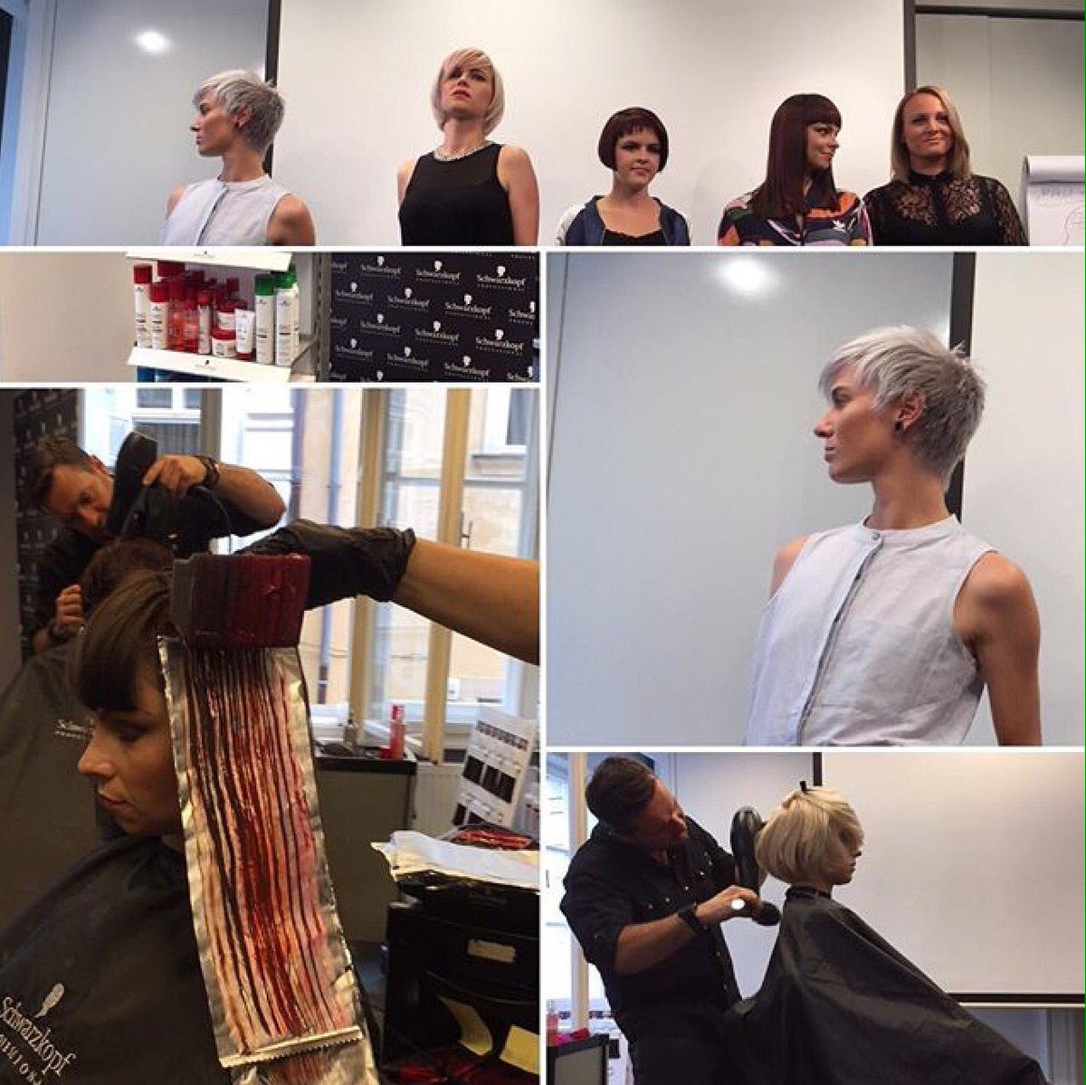 EchoHairStudio's tweet photo. Echo goes to Prague! 
#askeducationforhairdressers #essentiallooks2016 #theflexcollection #prague #schwarzkopf #ygk https://t.co/G3vuVXvKYM