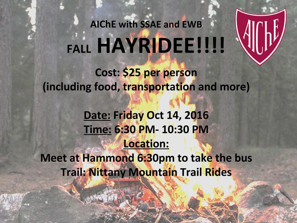PSUAIChE's tweet photo. Sign up for our Hayride this Friday! It's gonna be LIT!!
https://t.co/wwPH4d9Vjj https://t.co/lqlcmrbSzN