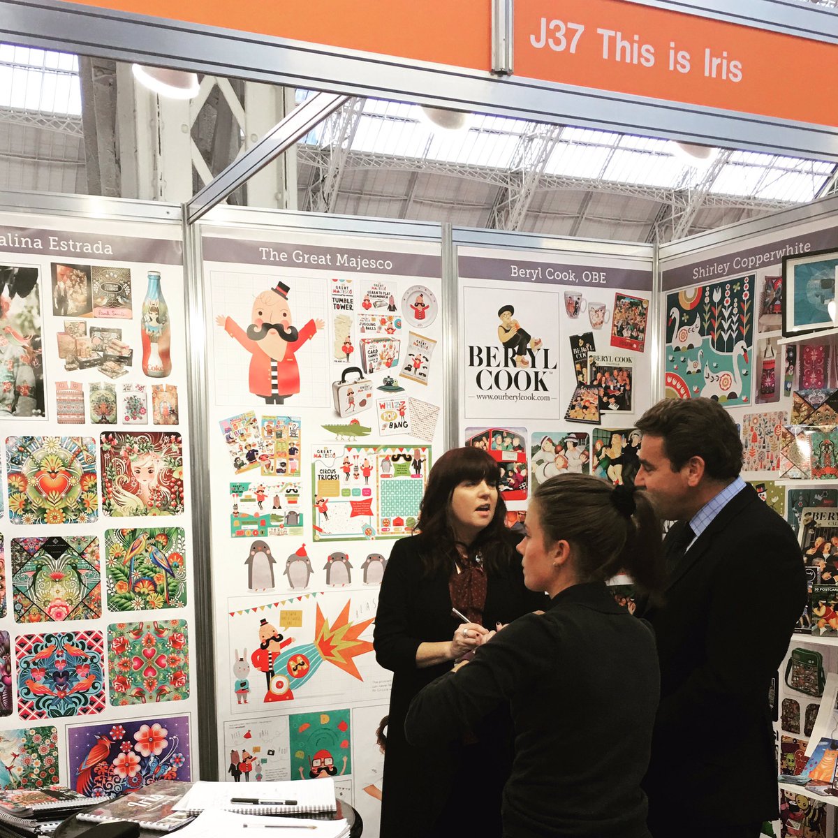 Took a sneaky snap of you <a href="/IRISLICENSING/">This is Iris, Licensing Agency</a> - hope you have a good #BLE2016