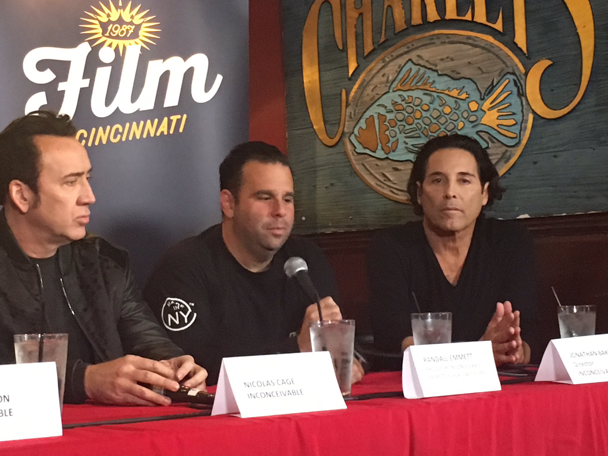 Nic Cage, Gina Gershon discuss filming 'Inconceivable' in Cincinnati