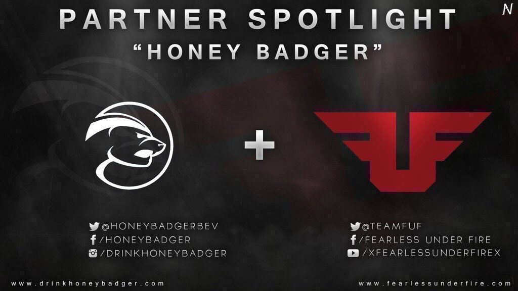 TeamFUF's tweet photo. Partner Spotlight: @HoneyBadgerBev 

Use FUF20 at https://t.co/X676xAlgEb  for 20% OFF! #GameFearless #FitFam https://t.co/zcaibkMiTh