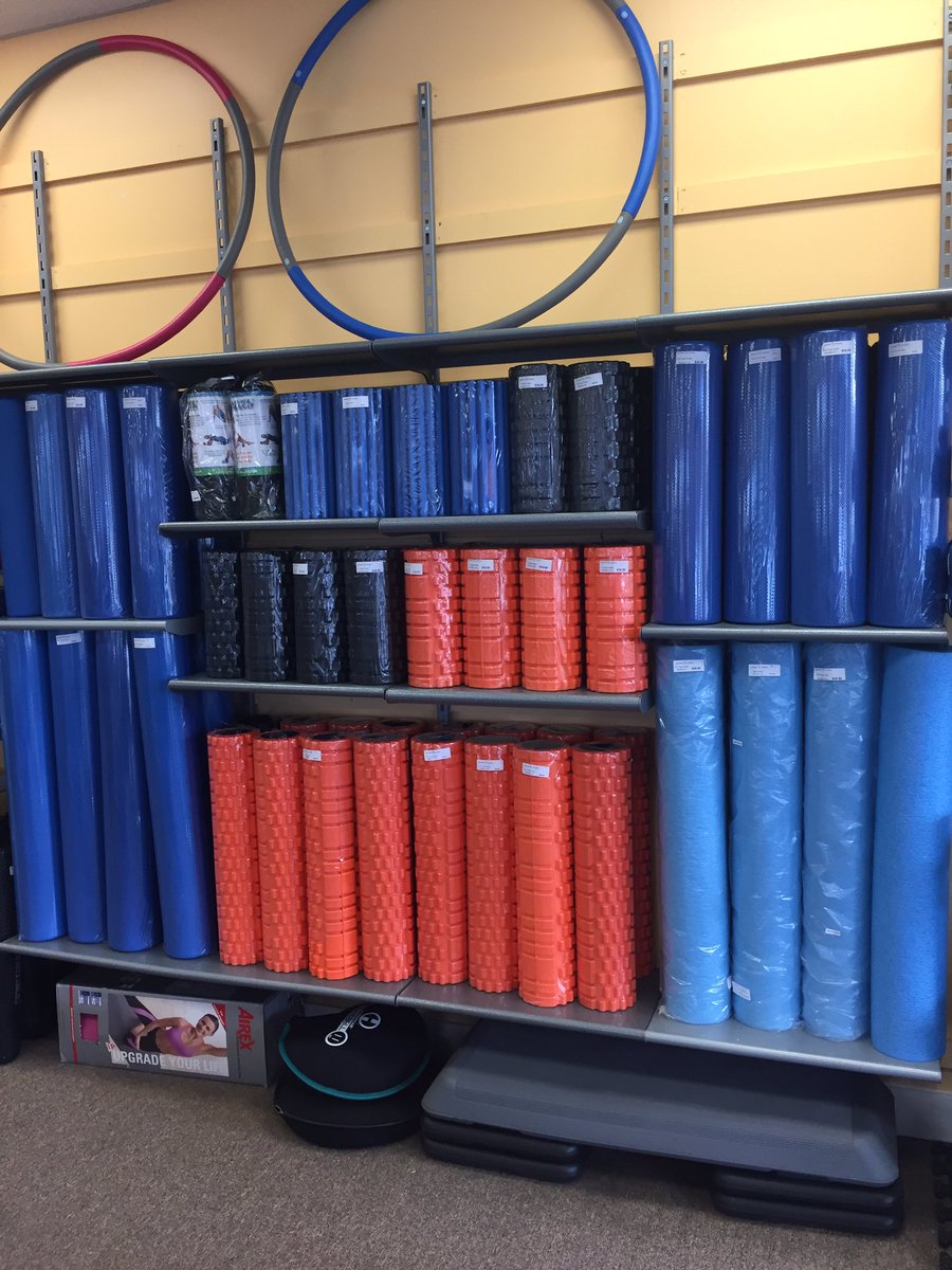 SpartanFitNew's tweet photo. Come visit @SpartanFitNew - we have a great selection of @Vo3ULTIMATE #foamrollers #stretch #postlongweekend https://t.co/WH0O3IJTlw