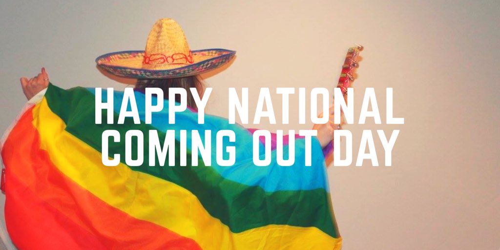ComingOutYYC's tweet photo. Happy #NationalComingOutDay from all of us at ComingOutYYC! We 💙 coming out and those who have come out with us over the years in #YYC! https://t.co/HZET9BN0pY