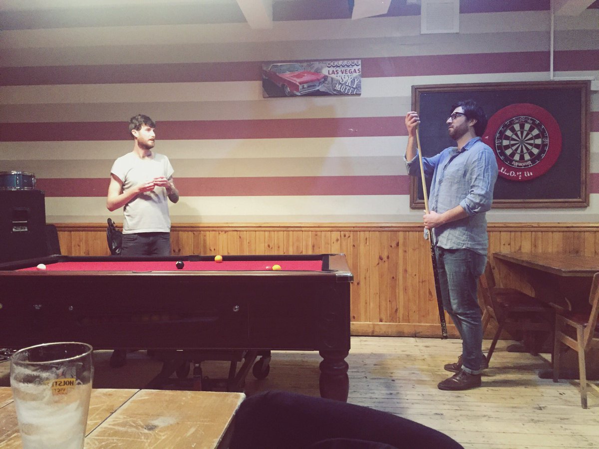 But first.... #Pool! #poolsharks #doublekiss #7ball