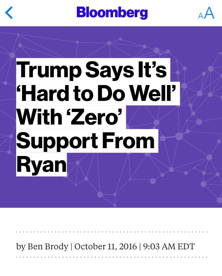 Saw this article today. I'd like to think it was written about me. #NeverTrump