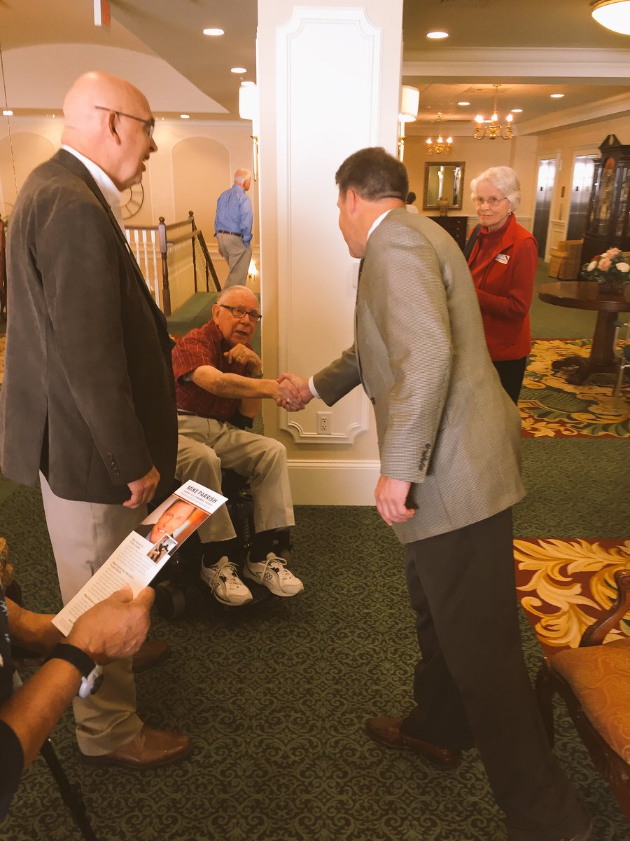 MikeParrishPA's tweet photo. Thank you to the residents of Shannondell for having me as a guest to engage in a lively discussion on how we can build a brighter future! https://t.co/XRnakQdRvg