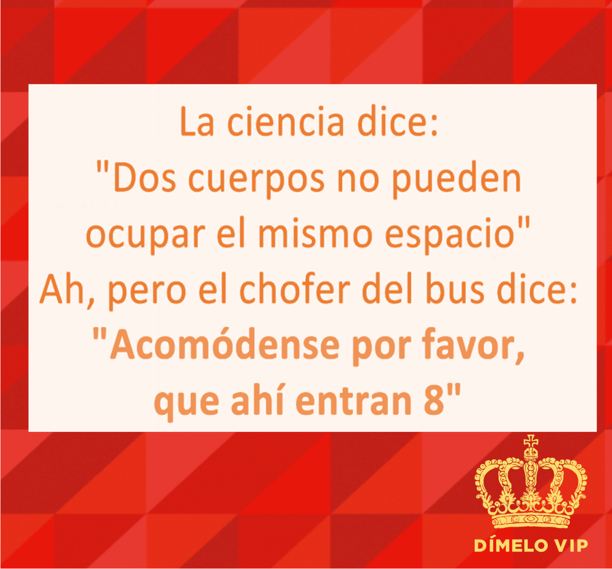 dimelo_vip's tweet photo. #HumorVIP Esto es casi un guión para #CasosDeLaVidaReal https://t.co/1KXhFZTdWL