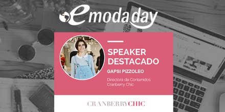 <a href="/Cranberry_Chic/">Cranberry Chic</a> una red social de moda! Y su Directora de Contenidos, <a href="/misslittletouch/">Gapsi Pizzoleo</a> será speakers en el #eModaDay ow.ly/PmtU30555f1