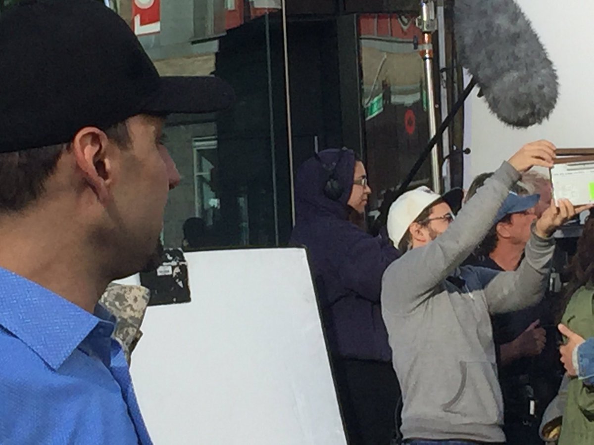 Steve Cas - On a film set.
Special FX