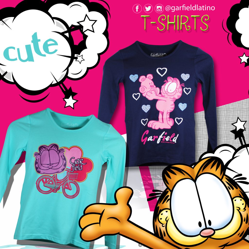 LO QUE TANTO ESPERABAS YA ESTÁ AQUÍ!  #busca el tuyo   #pretty #cute  #t-shirt <a href="/garfieldlatino/">Garfield Latino</a>