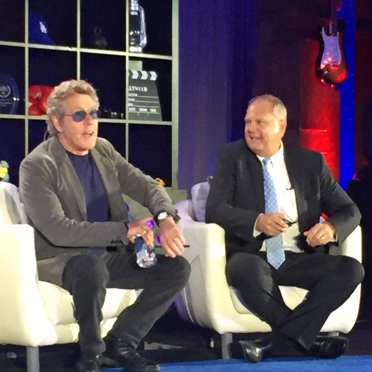 @rogerdaultrey of The Who. Fresh from #Oldchella. "What's next is staying alive' #CMOclubSummit