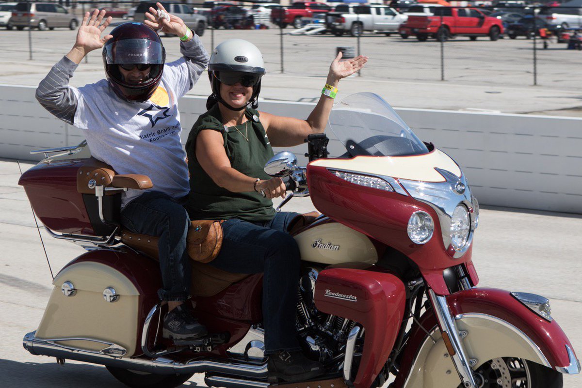 Look Mom, no hands!  Lol #RideForKids #PBTF #PediatricBrainTumorFoundation