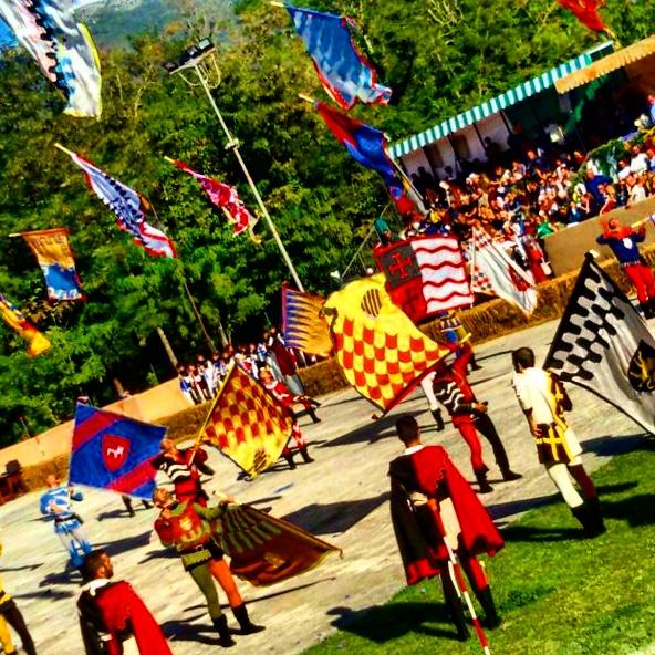 SbandSanGemini's tweet photo. #spettacolo #show #flagthrowers #original https://t.co/YX8OomaAMq